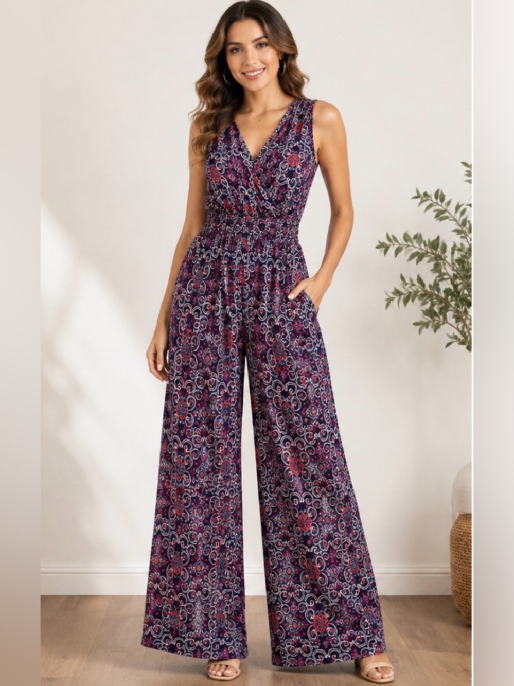 Paisley multicolor jumpsuit
